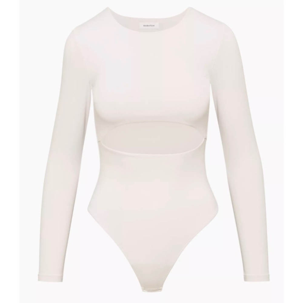 NEW ARITZIA BABATON Segovia Contour Bodysuit in Iced Lavender